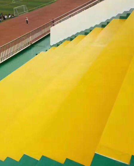 海淀球场台阶翻新修补改造